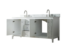 Load image into Gallery viewer, 72 Inch Wide Double Sink 1906 - Elaine White
