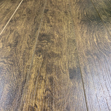 Load image into Gallery viewer, 12mm Value Pad Attached Ash Brown Laminate Wood Flooring