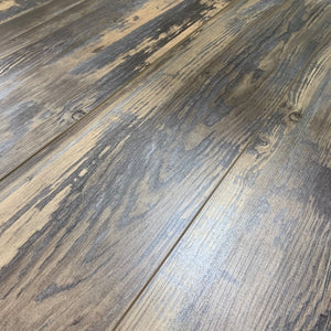 8mm Pad Attached Driftwood Laminate Wood Flooring-test