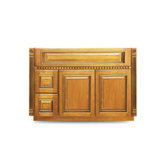 Load image into Gallery viewer, 32.5&quot; High - Old Height Vanity - VA4-Fluted Heritage Caramel-V3621DH Left