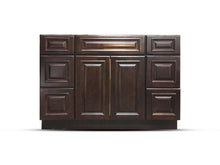 Load image into Gallery viewer, 48 Inch Bathroom Cabinet Vanity Heritage Espresso Right Drawers