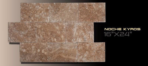 French Pattern Travertine Kyros Noche