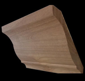 5 1/4" Stain Grade Crown Molding Cherry