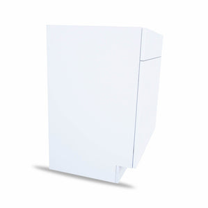 30 Inch Bathroom Cabinet Vanity Blanco Polished  Right  Drawers