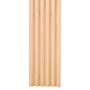 2-11/16" X 7/8" Fluted Moulding - Hard Maple