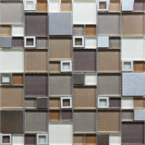 Stainless GDS-003D 12x12 Mosaic Tile