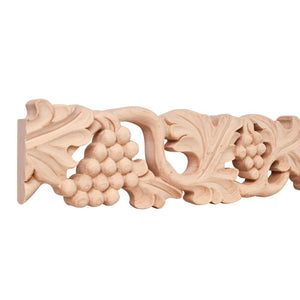 4" x 1" Hand Carved Moulding - Basswood
