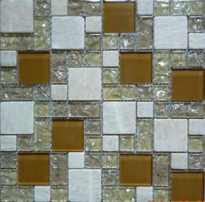Crackled HLM48-236 12x12 Mosaic Tile