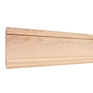 4-7/8" x 3/4" Crown Moulding with 1/2" Rope - Alder