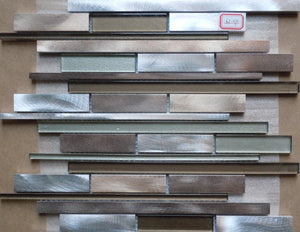 Aluminum ST070 12x13 Mosaic Tile