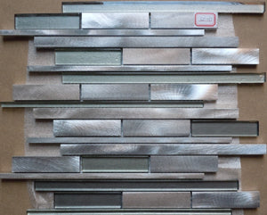 Aluminum ST071 12x13 Mosaic Tile